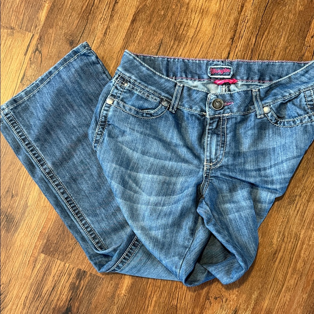 Wrangler Classic Blue Boot Cut Jeans